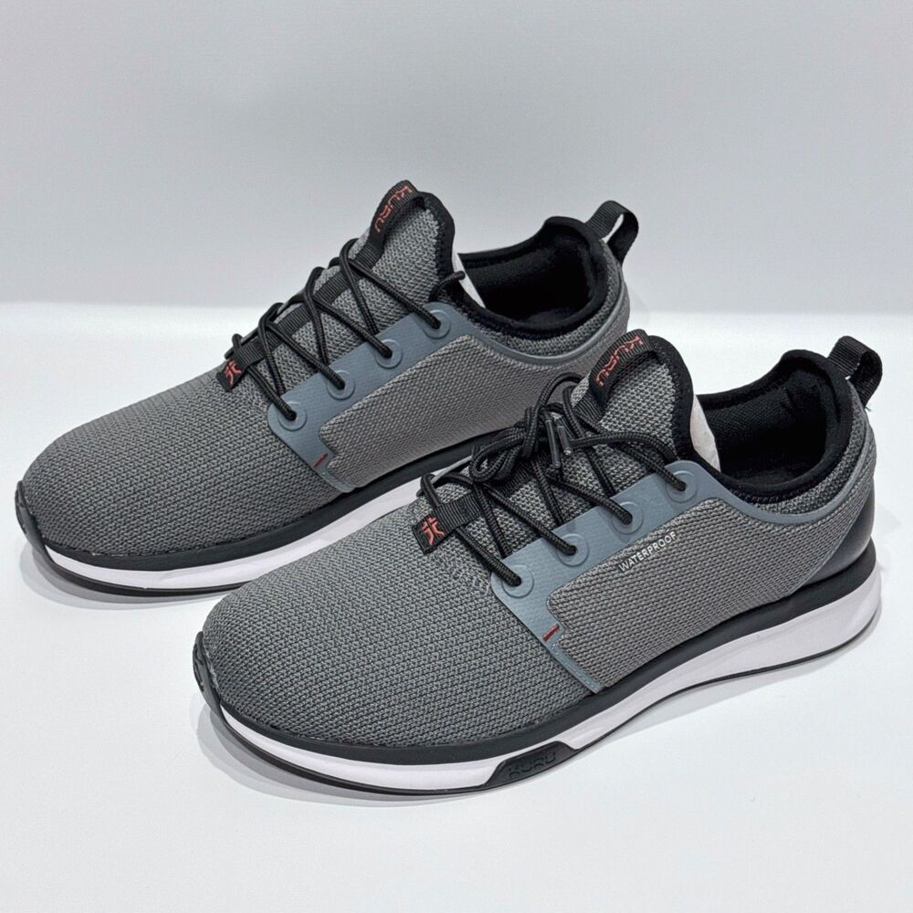 NWOB Kuru Atom Waterproof Gray Shoes *MISMATCHED (Men Size 11M Right 10.5M Left)
